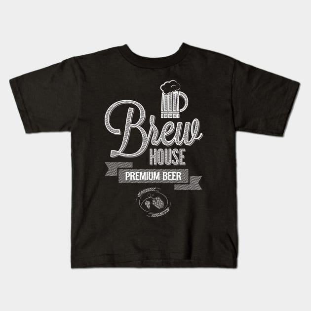 Brew House Kids T-Shirt by Underground Cargo